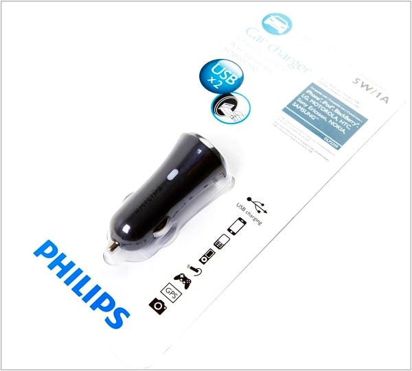 Автомобильное зарядное устройство для Effire Color Book TR73S Philips DLP2259/10