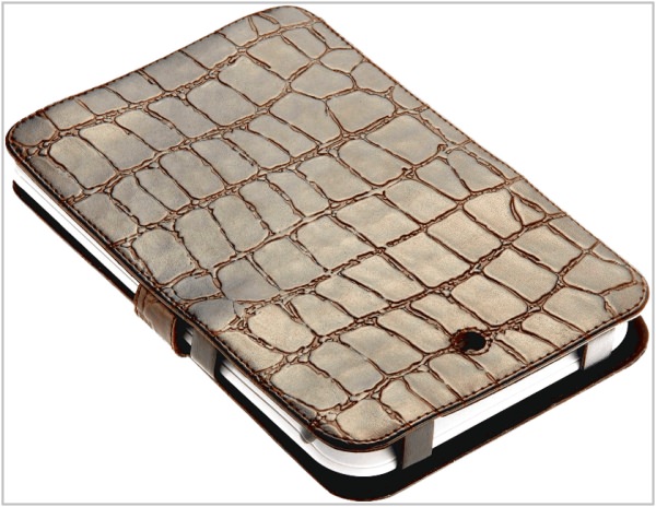 Чехол-обложка для PocketBook Pro 902 Time крокодиловая кожа