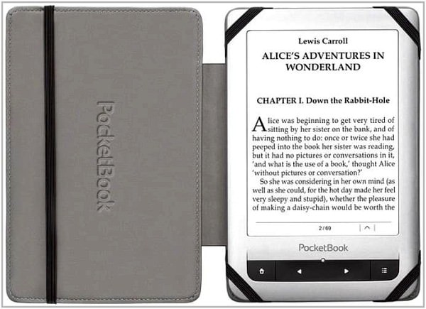 Чехол-обложка для PocketBook Touch 2 PBPUC-623 гладкий ORIGINAL