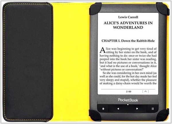 Чехол-обложка для PocketBook Touch 2 PBPUC-623 сетка ORIGINAL