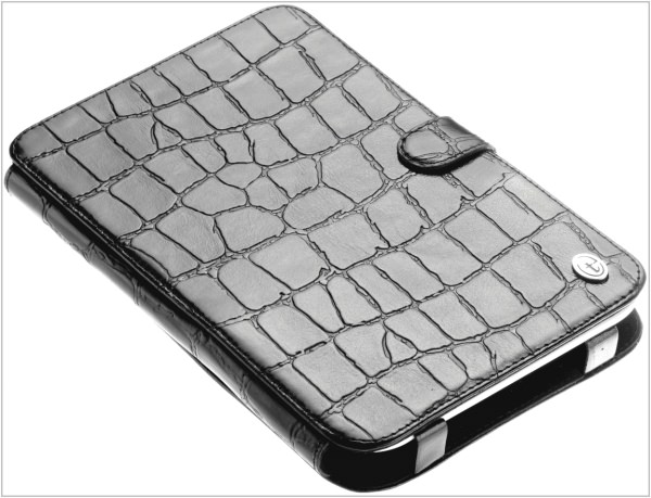 Чехол-обложка для PocketBook Touch 2 Time размер с крокодил
