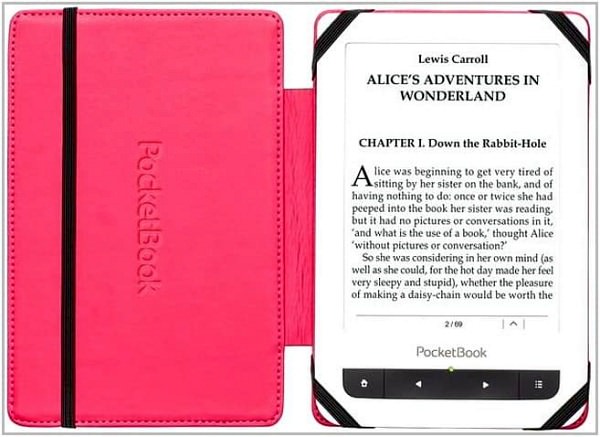 Чехол-обложка для PocketBook Touch 622 PBPUC-623 гладкий ORIGINAL