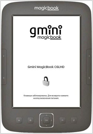Электронная книга Gmini MagicBook C6LHD
